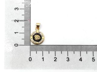 colgante oro 18k con circonita