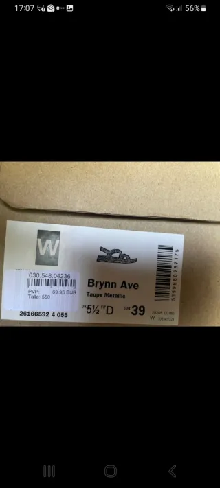 Sandalias Clarks Mujer Plata