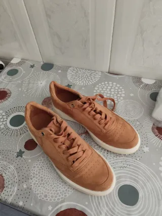 Zapatillas Rosa (tierra) y Blanco