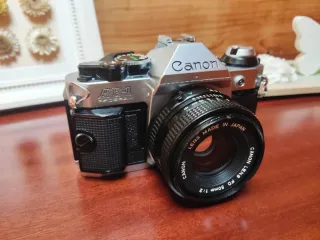 Canon AE-1 Program com Lente FD 50mm