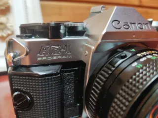 Canon AE-1 Program com Lente FD 50mm