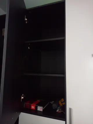 Armario Blanco/Negro 240x148x56