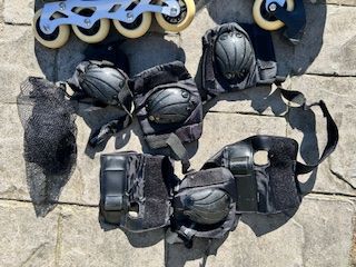 Patines en línea y protecciones