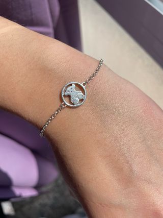 Pulsera Tous Oso Plata Nueva