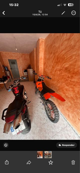 KTM 250 2T 2006 Matriculada
