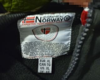 Sudadera Geographical Norway gris