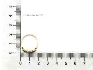 anillo oro 18k con piedra con diamante