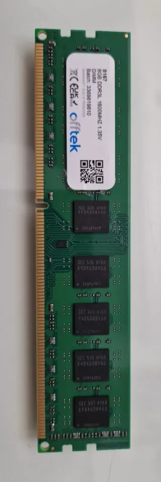 8GB DDR3L 1600MHz 1.35V Offtek RAM