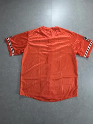 Maglia Baseball Anaheim Ducks Arancione Vintage