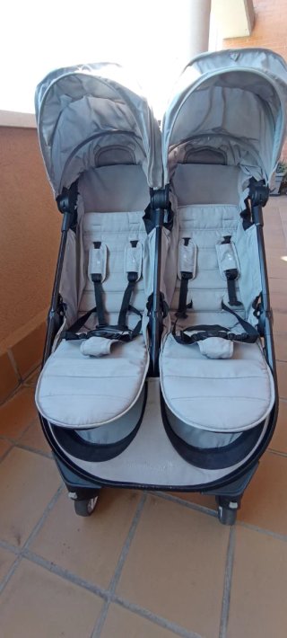 Silla paseo Gris Baby Jogger City Tour 2 doble