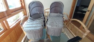 Silla paseo Gris Baby Jogger City Tour 2 doble