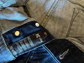 Jeans Gas Blu Scuro Taglia 34 Uomo