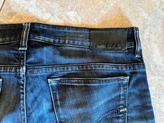 Jeans Gas Blu Scuro Taglia 34 Uomo