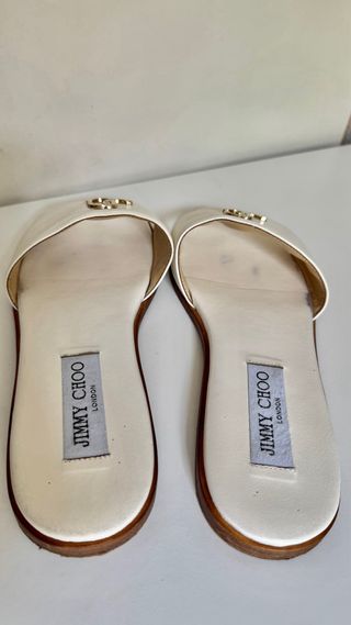 Sandalias Jimmy Choo Blancas Originales