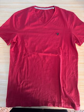 Camiseta Guess Roja Talla M