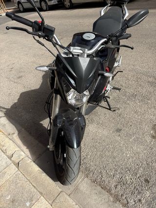 Macbor Shifter 125cc Naked Negra/Roja