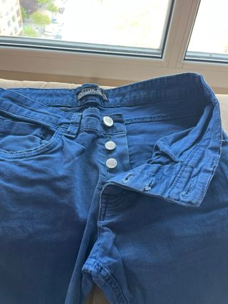 Pantalones hombre talla 40 azul