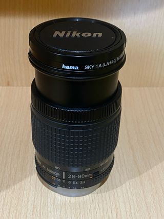 Objetivo Nikon AF NIKKOR 28-80mm f/3.5-5.6 D NUEVO