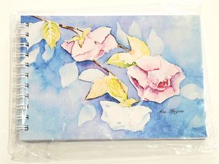 Libreta acuarela flores Ana Gregorio