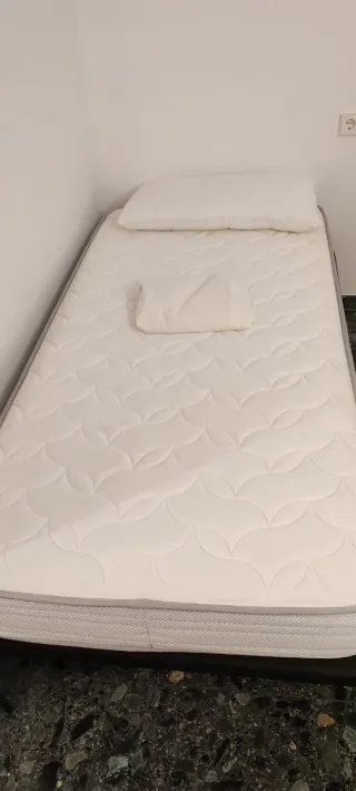 Cama individual completa 90x