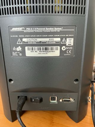 Bose PS3-2-1 II Sistema Altavoces Powered