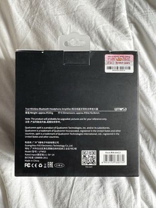 FiiO UTWS3 Auriculares Bluetooth