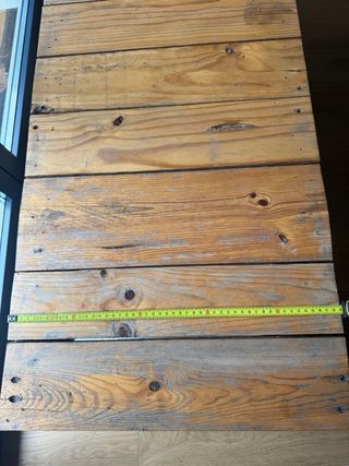 Mesa Palé Exterior Madera y Plástico
