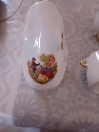 Lote de 4 piezas vintage decorativas