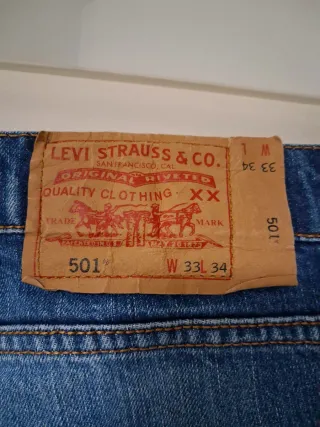 Pantalón Vaqueros Levi's 501 Talla 44