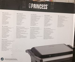 Parrilla Princess Compacta 23x15 cm