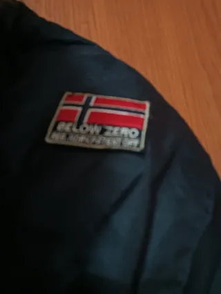 Anorak Geographical Norway Azul Marino/Rojo Nuevo