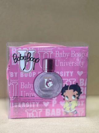 Baby Boop Set Colonia con Neceser y Brillo NUEVO