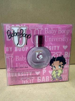 Baby Boop Set Colonia con Neceser y Brillo NUEVO