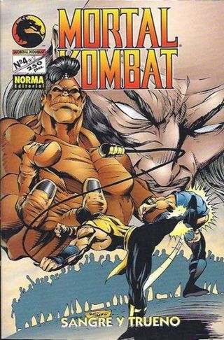 Mortal Kombat: Sangre y Fuego. Manga no 4.