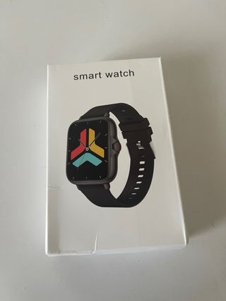 Smartwatch HD 1.83 Touchscreen Nero/Bordeaux