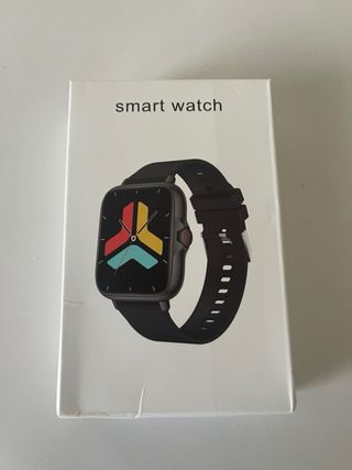 Smartwatch HD 1.83 Touchscreen Nero/Bordeaux