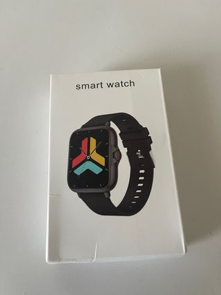 Smartwatch HD 1.83 Touchscreen Nero/Bordeaux