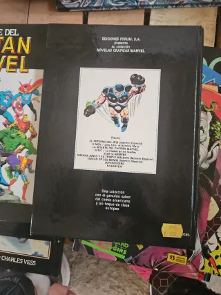 Novelas gráficas de Marvel
