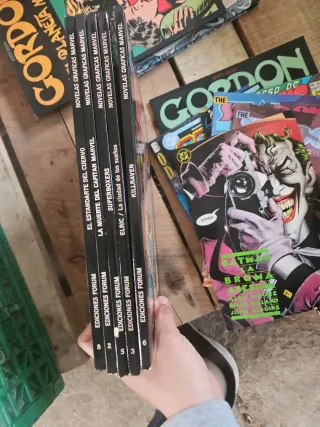 Novelas gráficas de Marvel