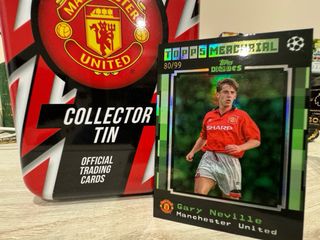 Topps decades Gary Naville 80/99 Manchester United