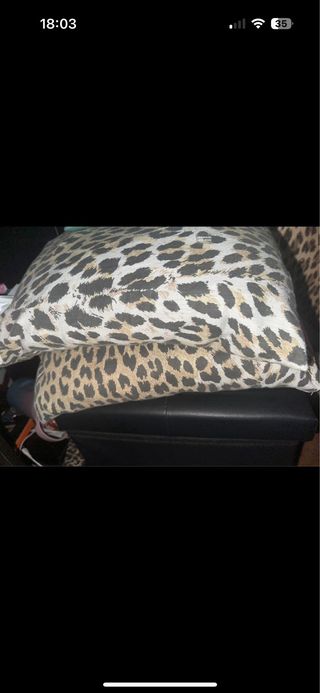 Cuscini fantasia leopardata
