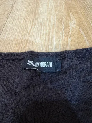 Golfino/cardigan uomo nero Antony Morato