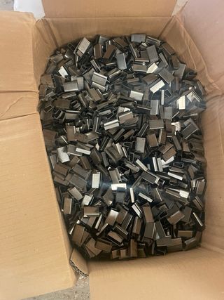 Rollo Fleje PP Negro 1000MT