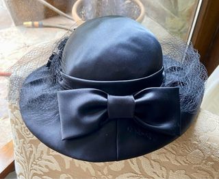 Sombrero de ceremonia seda negro