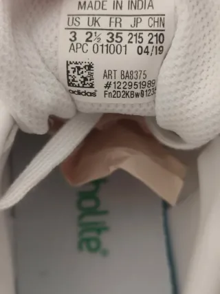 Adidas Stan Smith Original New TAM. 35 EU