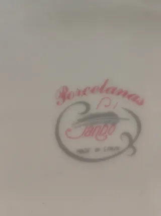 Figura Cisne Porcelana Dorada