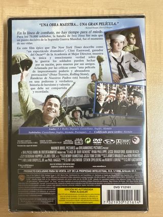 Banderas de Nuestros Padres DVD + Cartas desde Iwo