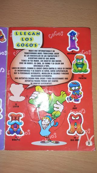 Album Como Jugar Coleccionar Gogo's casi completo
