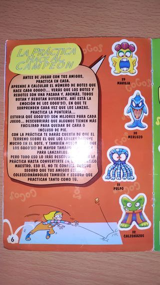 Album Como Jugar Coleccionar Gogo's casi completo