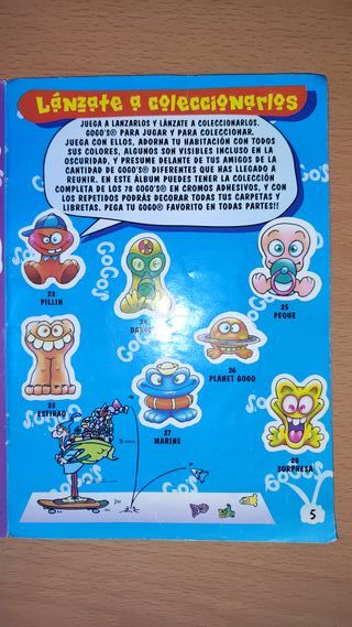 Album Como Jugar Coleccionar Gogo's casi completo